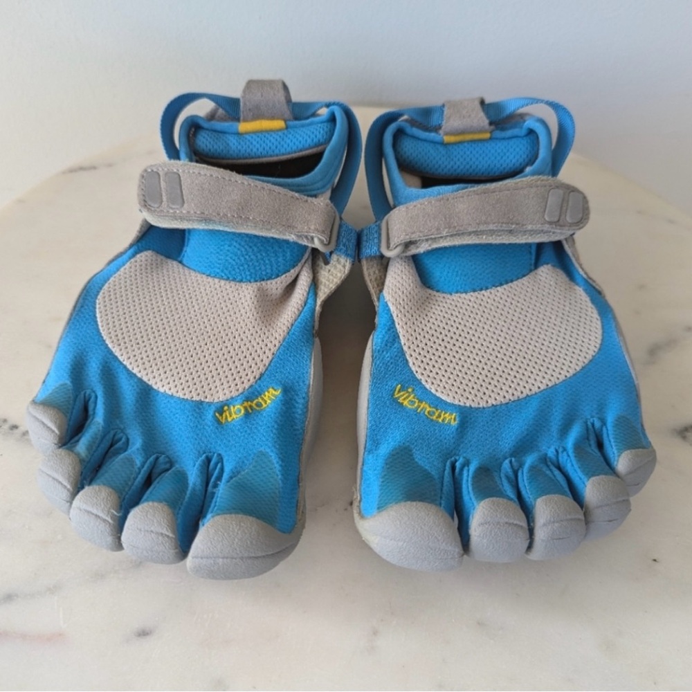Vibram W4456 Women's FiveFingers Blue & Gray TrekSport Shoes